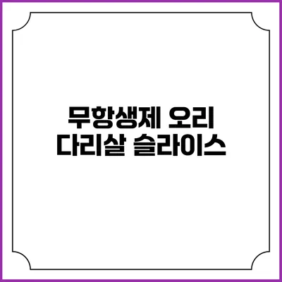 무항생제 오리 다리살 슬라이스